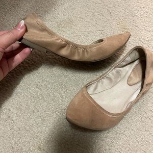 Nude Ballet Flats